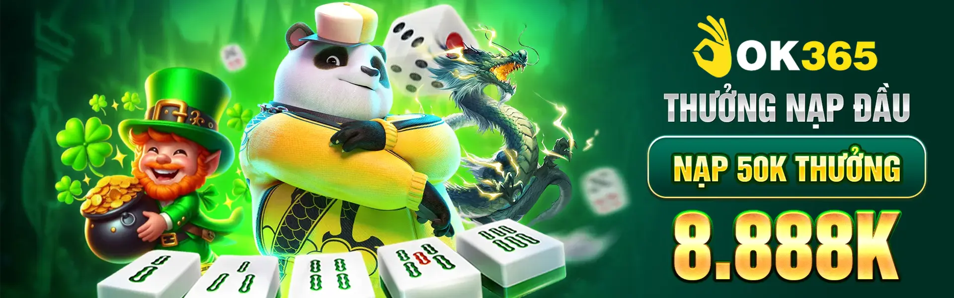 Nạp đầu 50k thưởng 8.888k